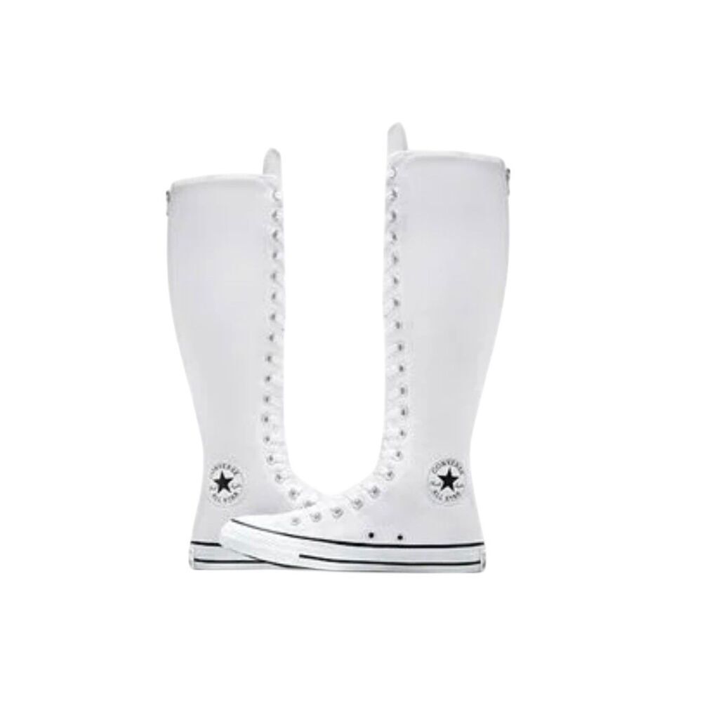 Women's Converse Chuck Taylor All Star XX-Hi Sneakers White Extra High Size 9.5 - Picture 5 of 7